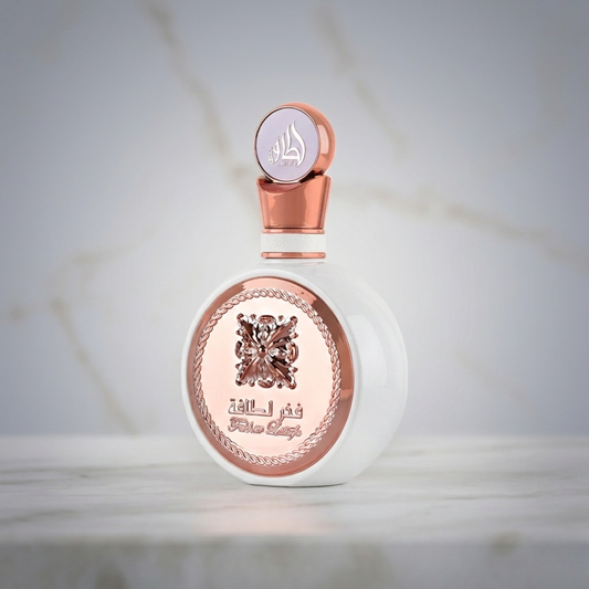Lattafa Fakhar Women luxury packaging - Best perfume for date night and wedding gifting