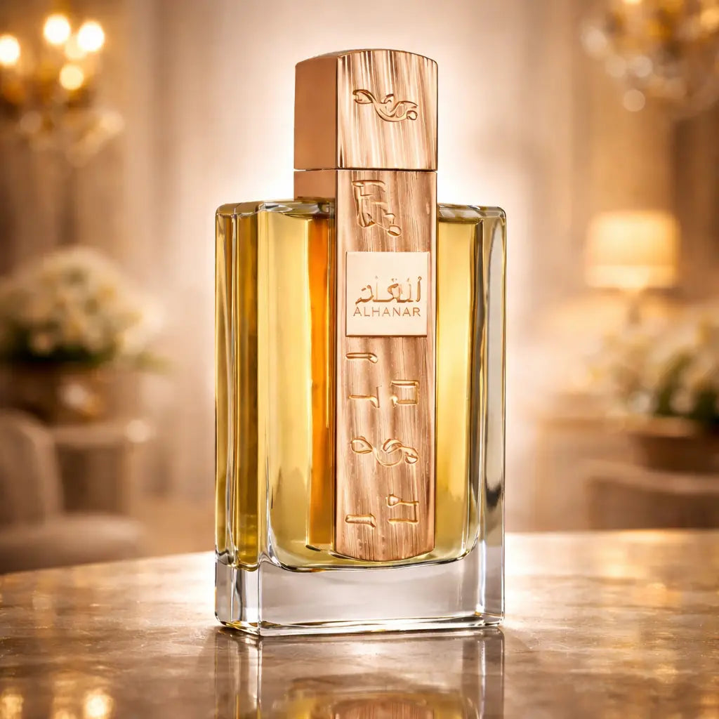 Angham Perfume Box and Bottle - Authentic Arabian Scents Canada