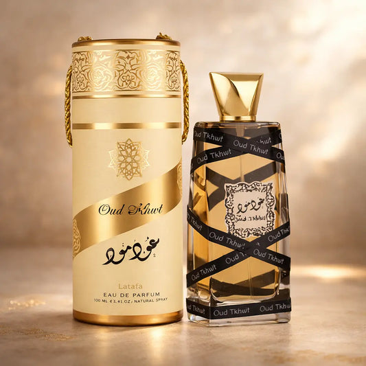 Lattafa Oud Mood unisex perfume bottle long lasting fragrance Canada