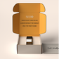 Open box displaying a SERO product with branding text on a beige background