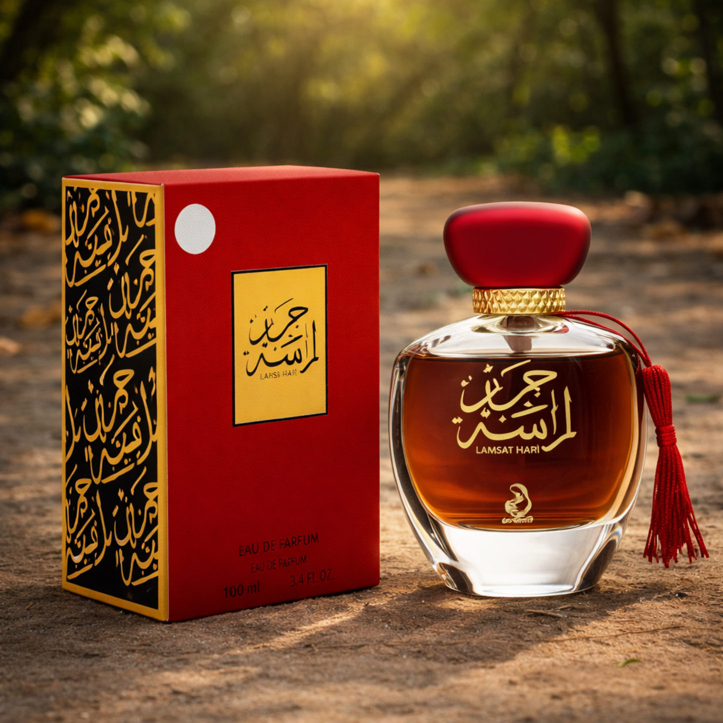 Lamsat Harir fragrance notes of Rose and Warm Vanilla - Authentic perfume online Canada
