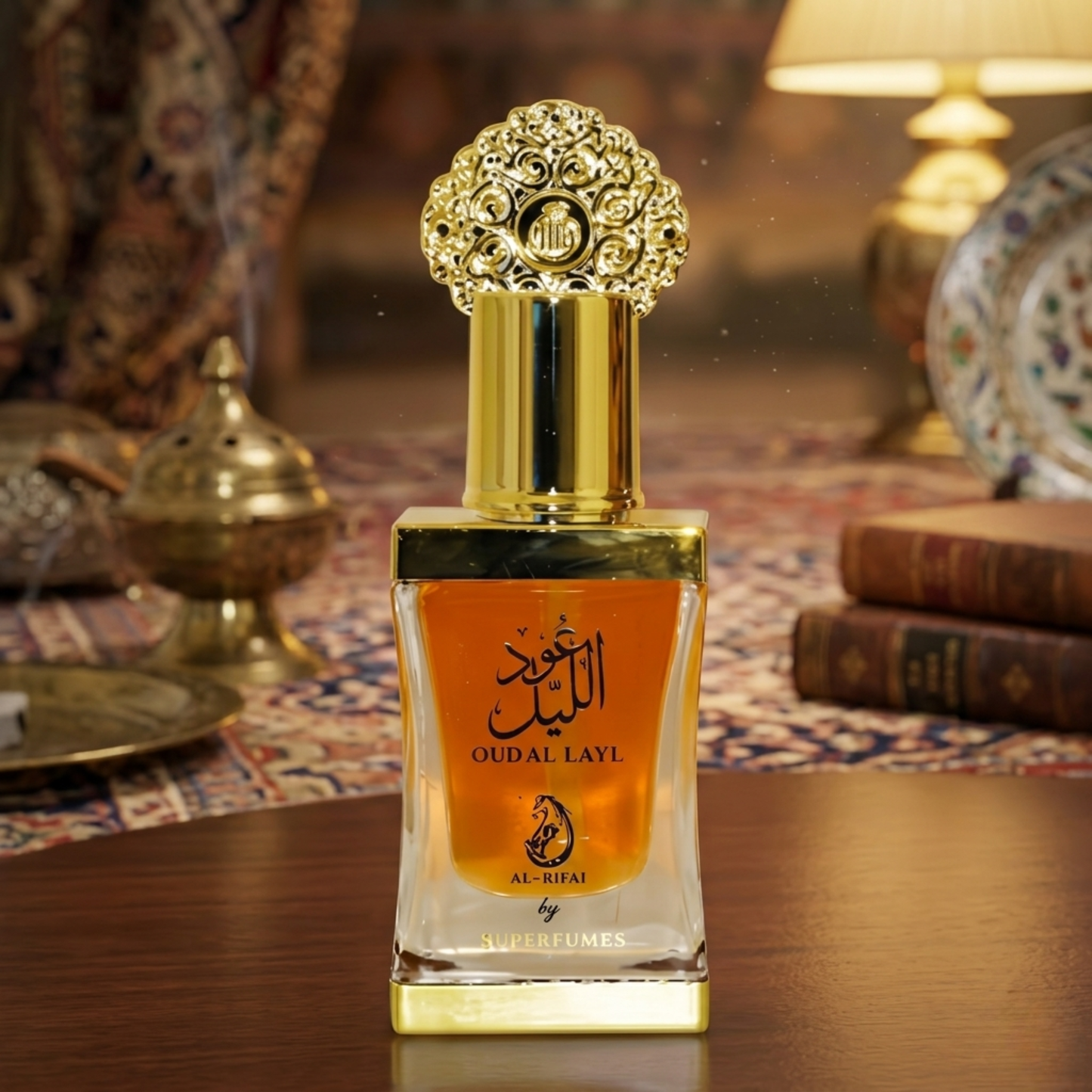 Arabiyat Oud Al Layl 12ml concentrated perfume oil bottle - Long lasting alcohol-free unisex attar