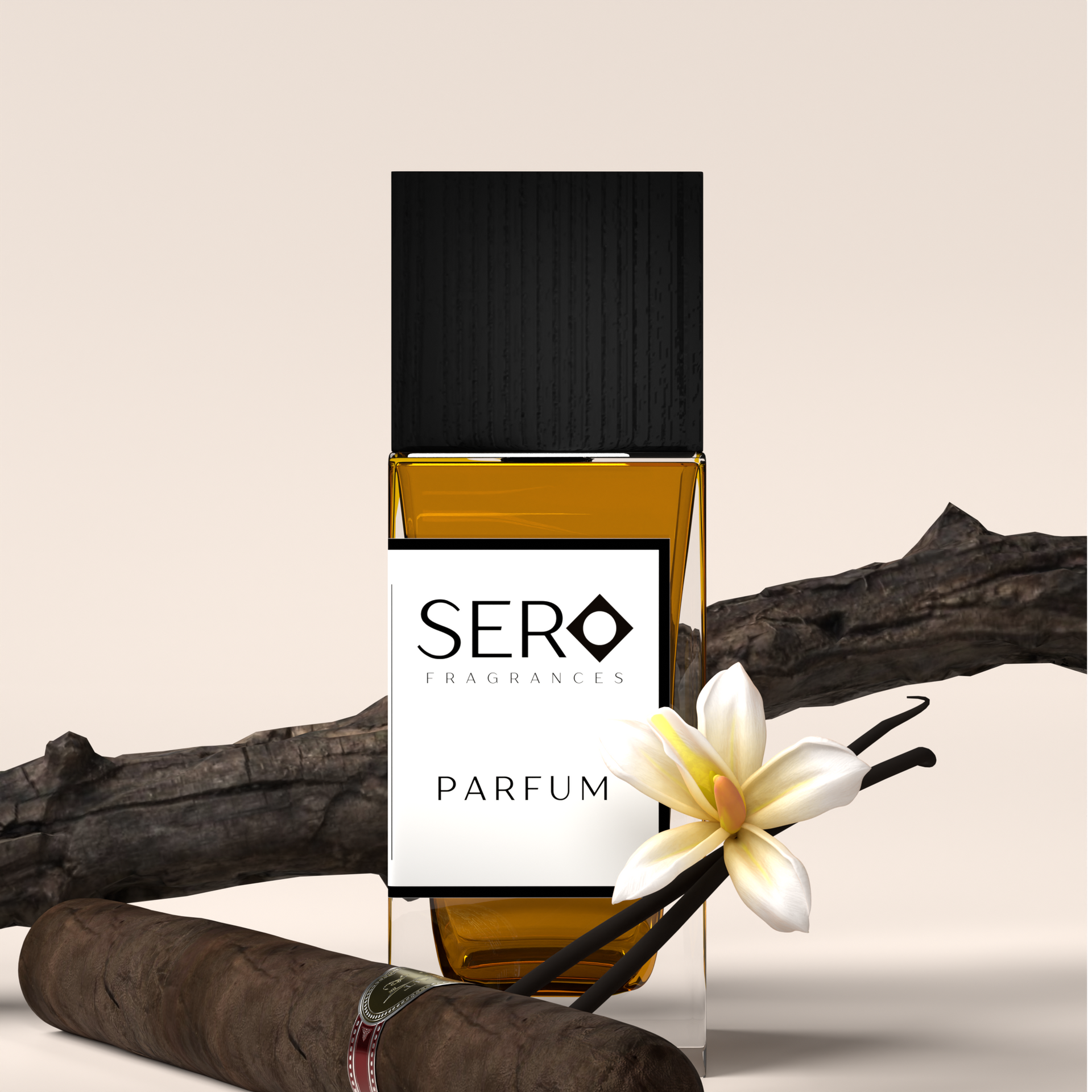 Vanilla Ember by Sero - Sweet Smoky Vanilla Parfum - Mehk Luxury