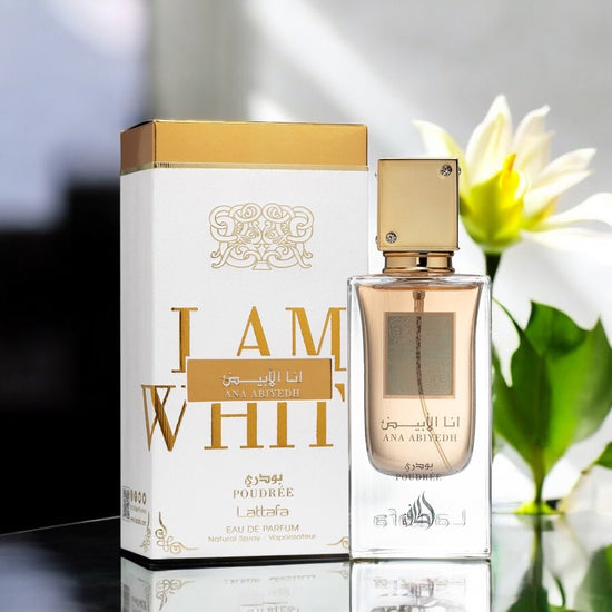 Ana Abiyedh Poudree fragrance notes of Powdery Musk and Vanilla - Authentic perfume online Canada
